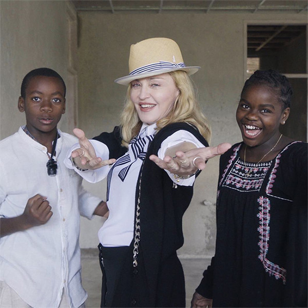 Madonna, David Banda, Mercy James Madonna, David Banda, Mercy James